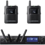 Audio-Technica ATW-1421 System 20 PRO Sistema de micrófono inalámbrico digital para 2 personas sin micrófonos (2,4 GHz)