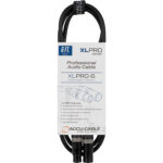 American DJ Accu-Cable XLPRO-6 XLR3M to XLR3F Audio Cable (6')