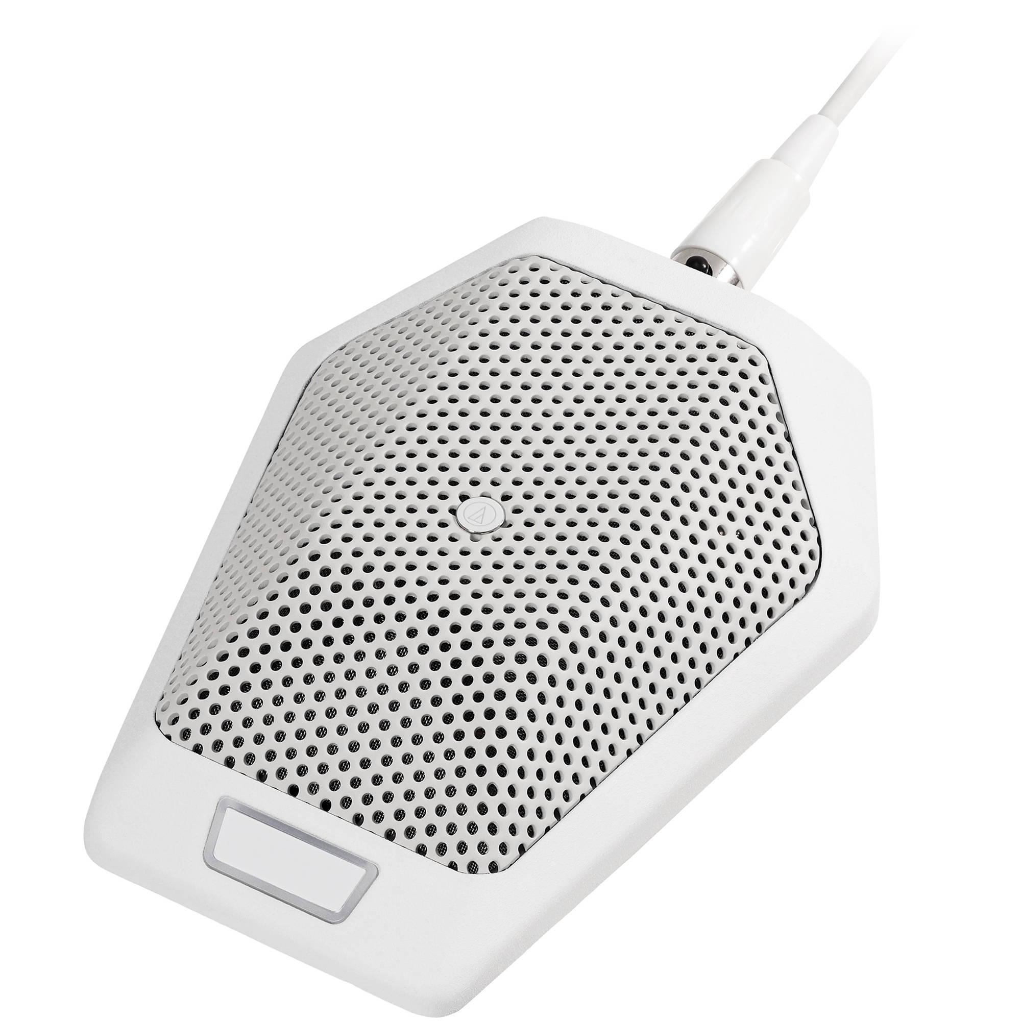 a4be5dfe7128c78b497c8b9aee689928.jpg Audio-Technica U891RWb Micrófono de superficie cardioide con LED e interruptor local (blanco) - Imagen 1
