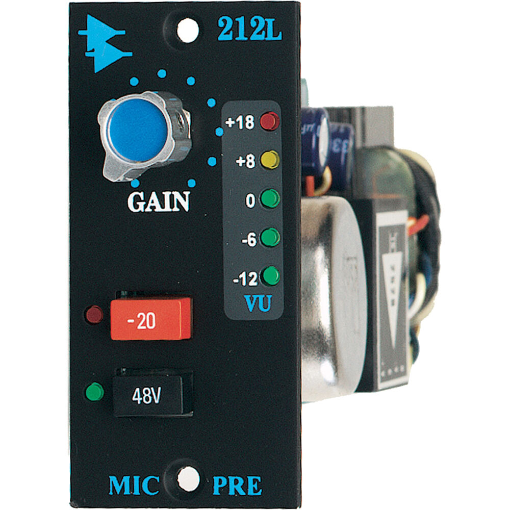 a5b5d055b655437c6df6bf909859a6fd-1.jpg API AUDIO 212L 200-Series Microphone Preamp Module - Imagen 1