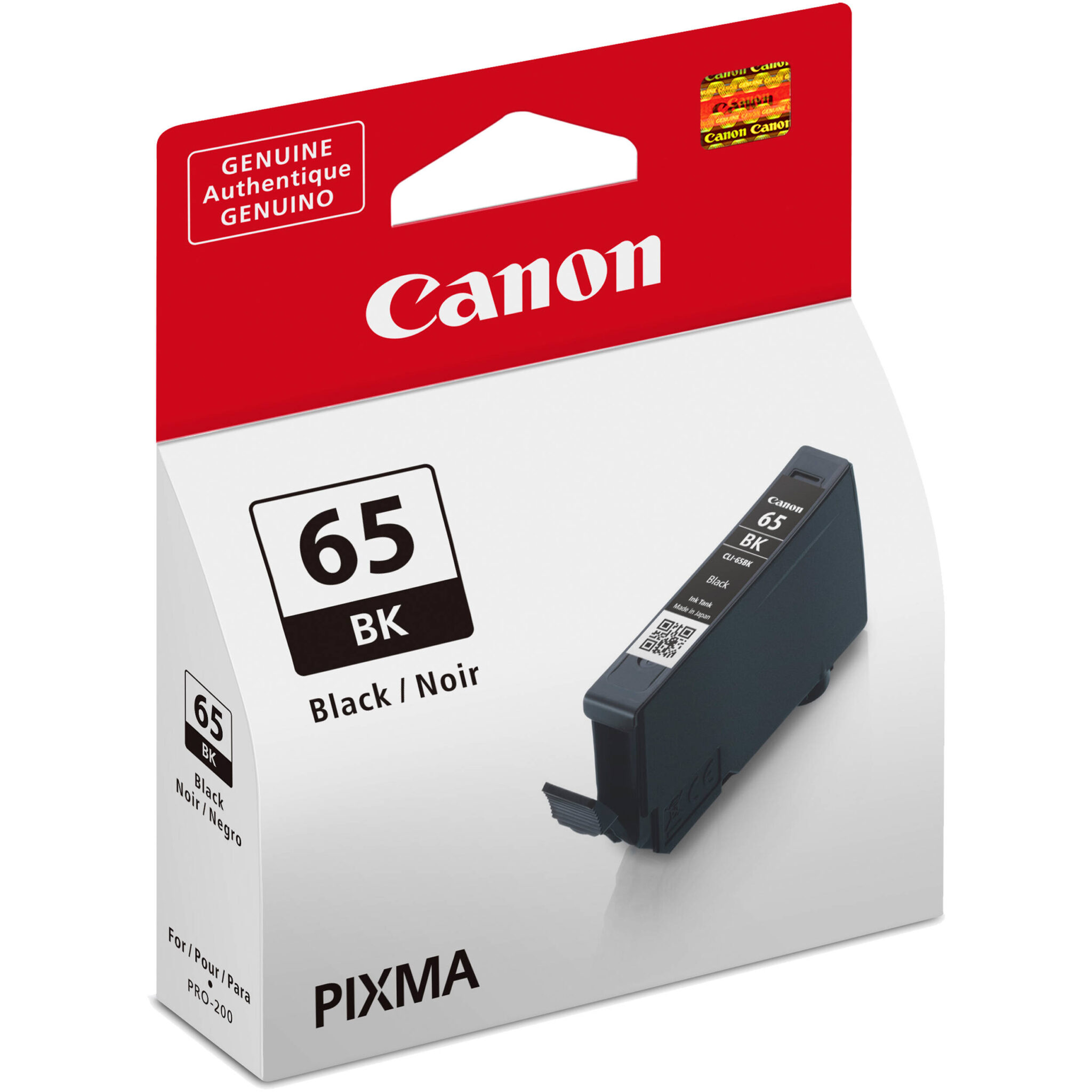 a5ee7522ab469b2b04230c00f9eed645.jpg Canon CLI-65 Black Ink Tank - Imagen 1