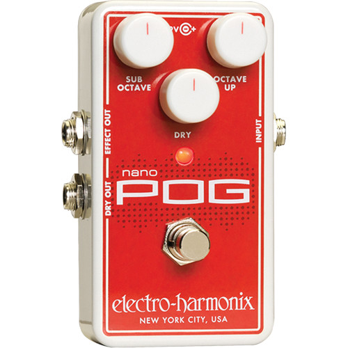 a5f123db5e6a3e0fe94b9e61f75ac6c9.jpg Pedal generador de octava polifónica Electro-Harmonix Nano POG - Imagen 1