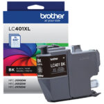 Cartucho de tinta negra de alto rendimiento Brother LC401