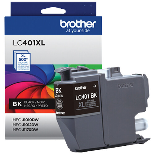 a6d3b87863b9b2f176f37b9c2e76f165.jpg Cartucho de tinta negra de alto rendimiento Brother LC401 - Imagen 1