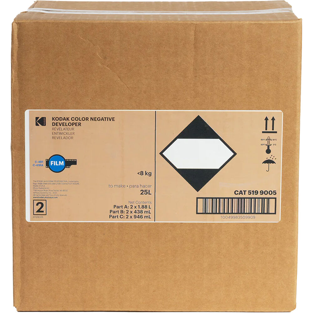 a73a46b70015f9a416580f2b03d14f2d-2.jpg Reabastecedor de revelador negativo de color Kodak (paquete de 2) - Imagen 1