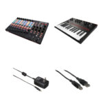Kit Akai Professional APC40 mkII con sintetizador analógico Korg Monologue y accesorios - Imagen 2