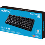 Teclado mecánico compacto Adesso EasyTouch 610 con tecla de acceso rápido CoPilot AI - Imagen 13
