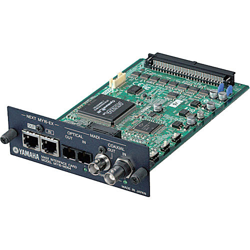 a7e1b444fd8b9a78656d4c3c255eebde.jpg Tarjeta de expansión de red de audio multicanal MADI Yamaha MY16-MD64 - Imagen 1
