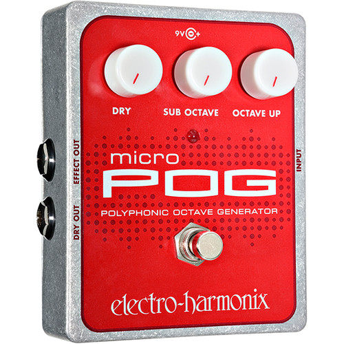 a85e4f2a0a17d7077895856e15c380d4.jpg Pedal generador de octava polifónica Electro-Harmonix Micro POG - Imagen 1