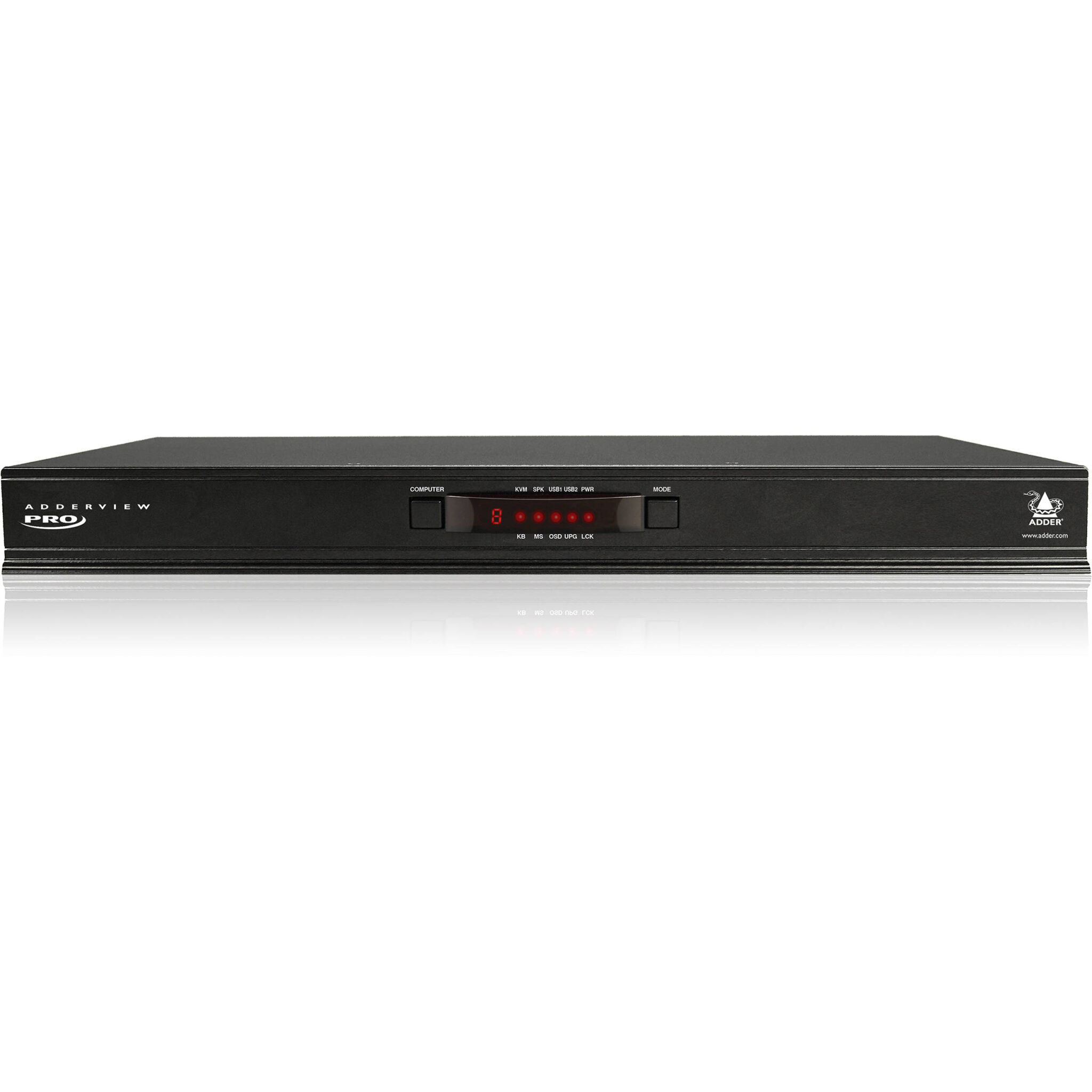 a884f720bcb1a5e99e8edc6912ff3803.jpg Adder ADDERView 8 PRO Conmutador de vídeo y periféricos DVI-I de doble enlace - Imagen 1