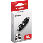 Tanque de tinta negra pigmentada de alta capacidad Canon PGI-250PGBK XL