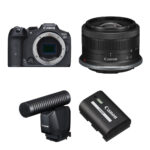Canon EOS R7 Mirrorless Camera with 18-45mm Lens and Microphone Kit - Imagen 3