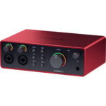 Focusrite Scarlett 4i4 USB-C Kit de mezcla de interfaz de audio/MIDI con monitores y cables (4.ª generación) - Imagen 15