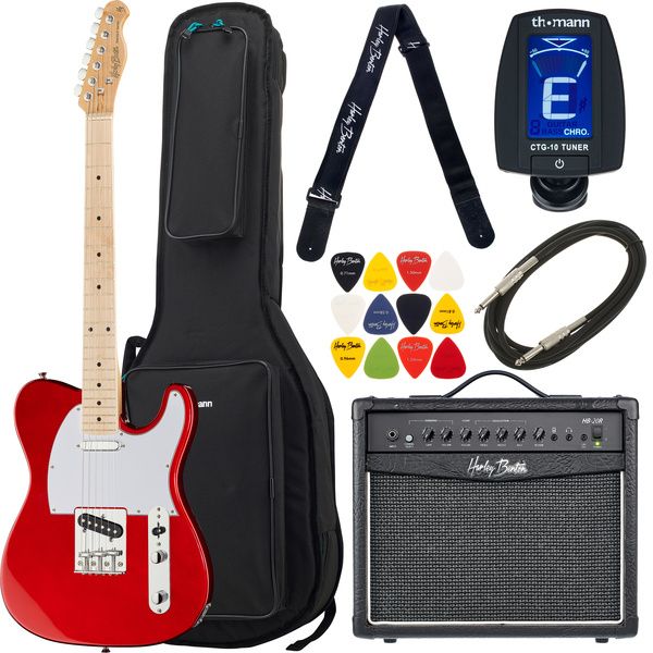 aa030b6dc90f3f29e927e2375d5e1a86.jpg Harley Benton TE-20MN CA Standard Bundle - Imagen 1