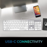 Teclado Adesso EasyTouch 730 (Blanco) - Imagen 9