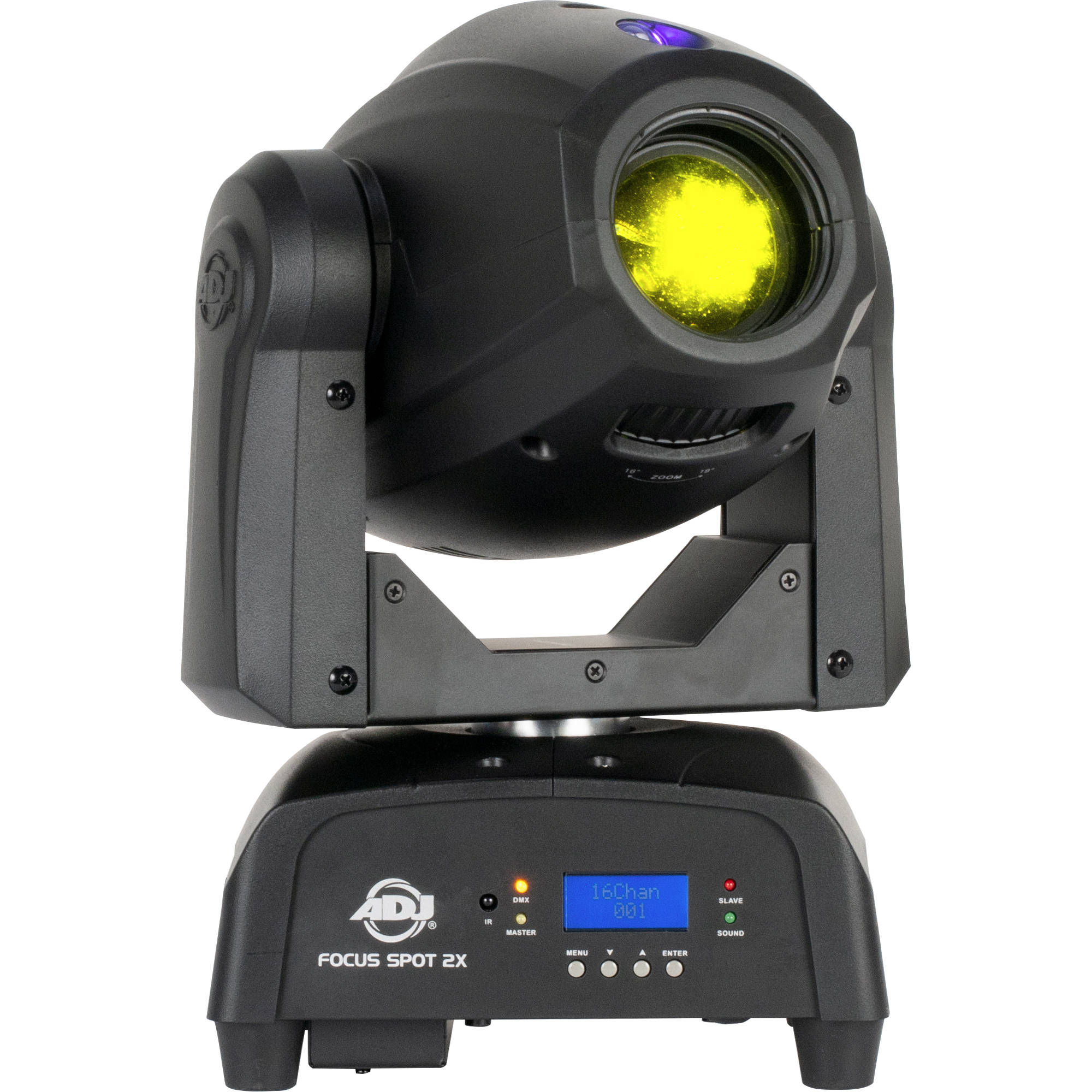ab70392317302357a02fac6fbf2372e8.jpg American DJ Focus Spot 2X 100W LED Moving Head with 3W UV LED - Imagen 1