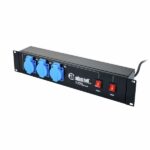 Adam Hall 87472 Mains Power Strip 2U