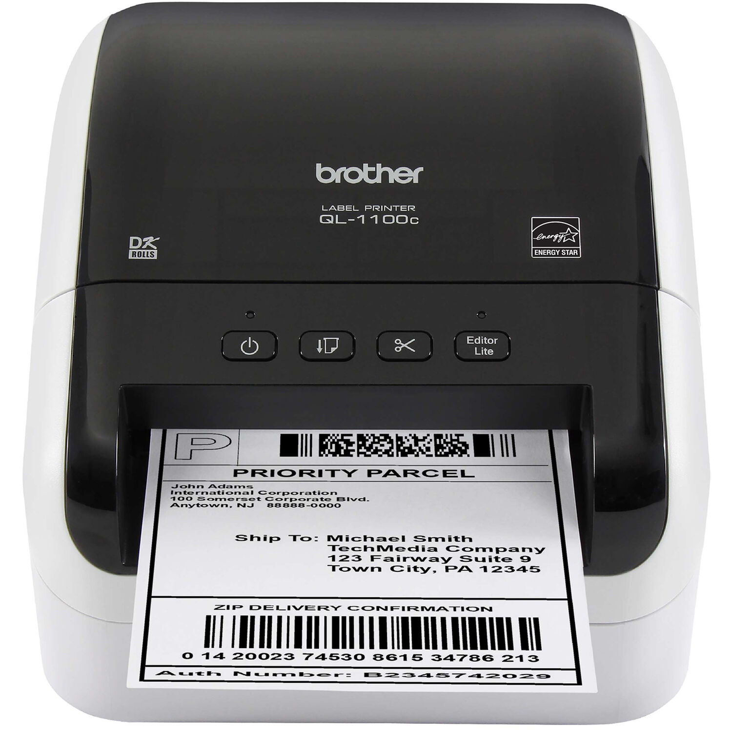 ac3528eff2536002cfd8c1d78b2bace1.jpg Impresora de etiquetas profesional de gran formato Brother QL-1100C - Imagen 1