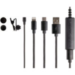 Apogee Electronics ClipMic digital 2 Lavalier Kit de micrófono con 2 micrófonos y sincronización de código de tiempo Bluetooth Atomos UltraSync - Imagen 11
