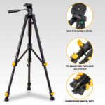 Trípode ligero Kodak Photo Gear con control remoto (62") - Imagen 3
