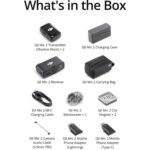 DJI Mic 2 Sistema/grabador de micrófono inalámbrico digital compacto para 2 personas para cámara y teléfono inteligente (2,4 GHz) - Imagen 2