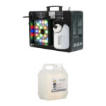 American DJ Fog Fury Jett Pro RGBA+UV LED Fog Machine Kit with Fog Juice