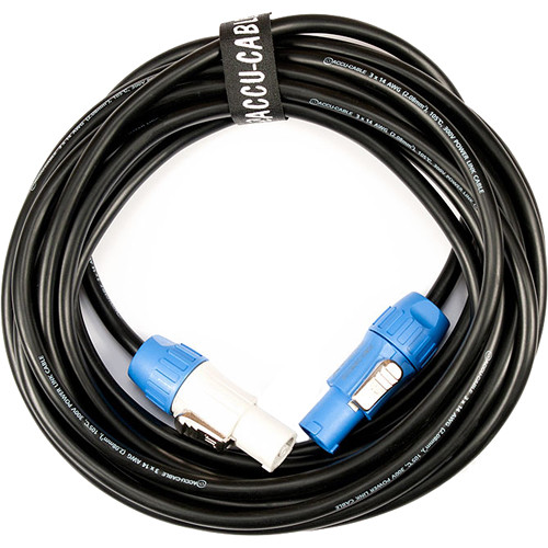 ad4dca0310bb6eb1b5dd2b74f001518e.jpg Cable de enlace con conector Powerlock de American DJ, 25' - Imagen 1