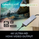 Ahora CyberHub 4025 Concentrador multipuerto USB-C 7 en 1 - Imagen 9