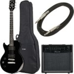 Harley Benton SC-200LH BK Student Ser Bundle