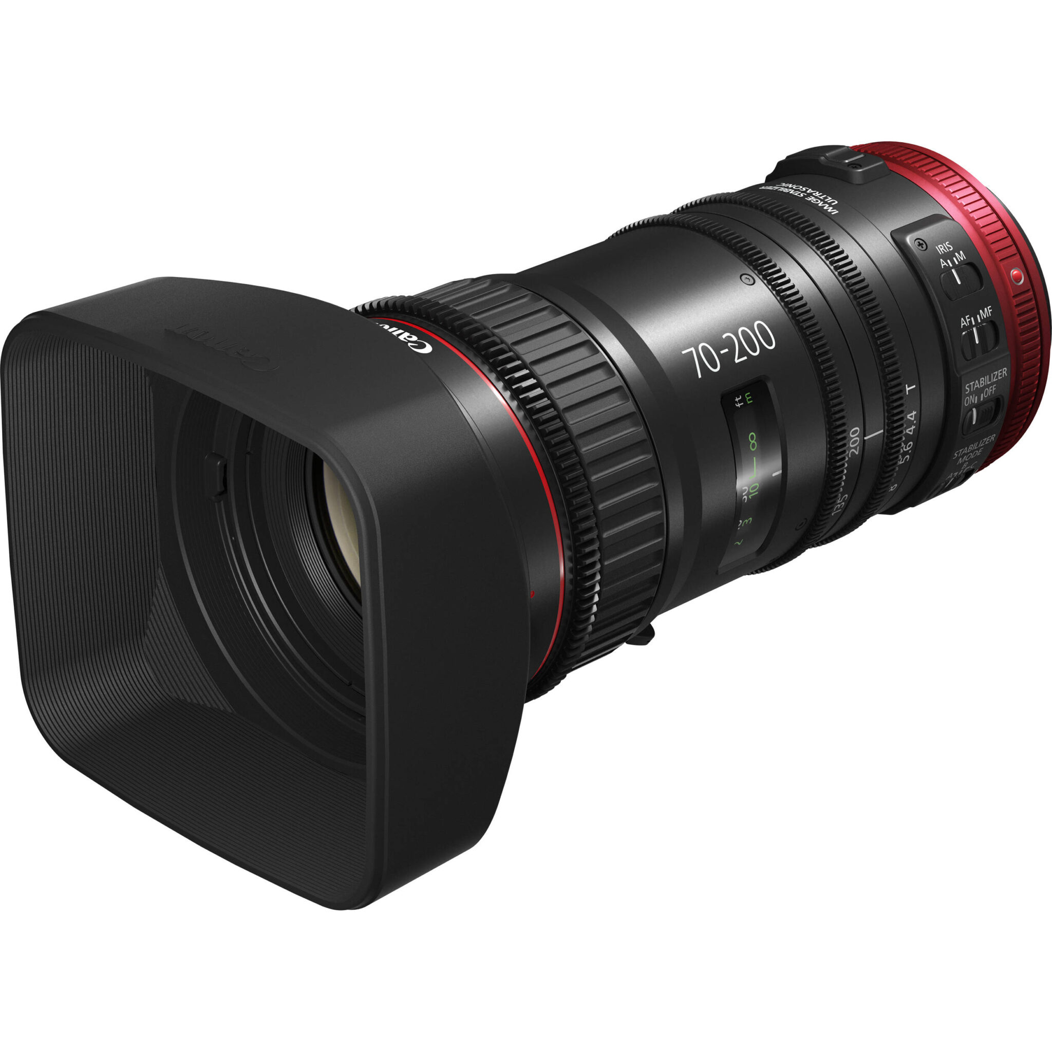 aed572214500bb308fd30ad7a27b9931-1.jpg Canon CN-E 70-200mm T4.4 Compact-Servo Cine Zoom Lens (EF Mount) - Imagen 1