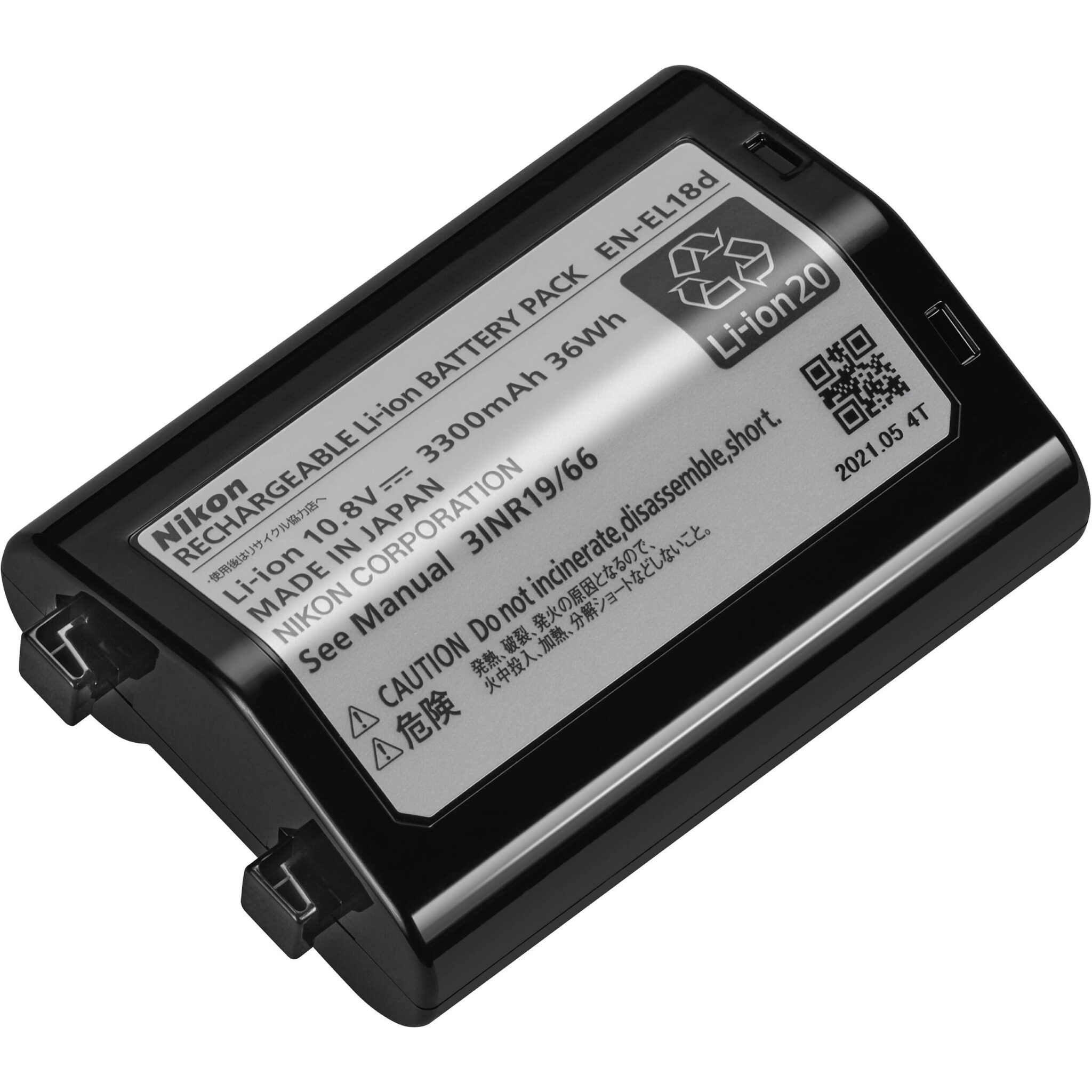 aef39798049bd186f2d204a74f6195f4.jpg Batería recargable de iones de litio Nikon EN-EL18d (10,8 V, 3300 mAh) - Imagen 1