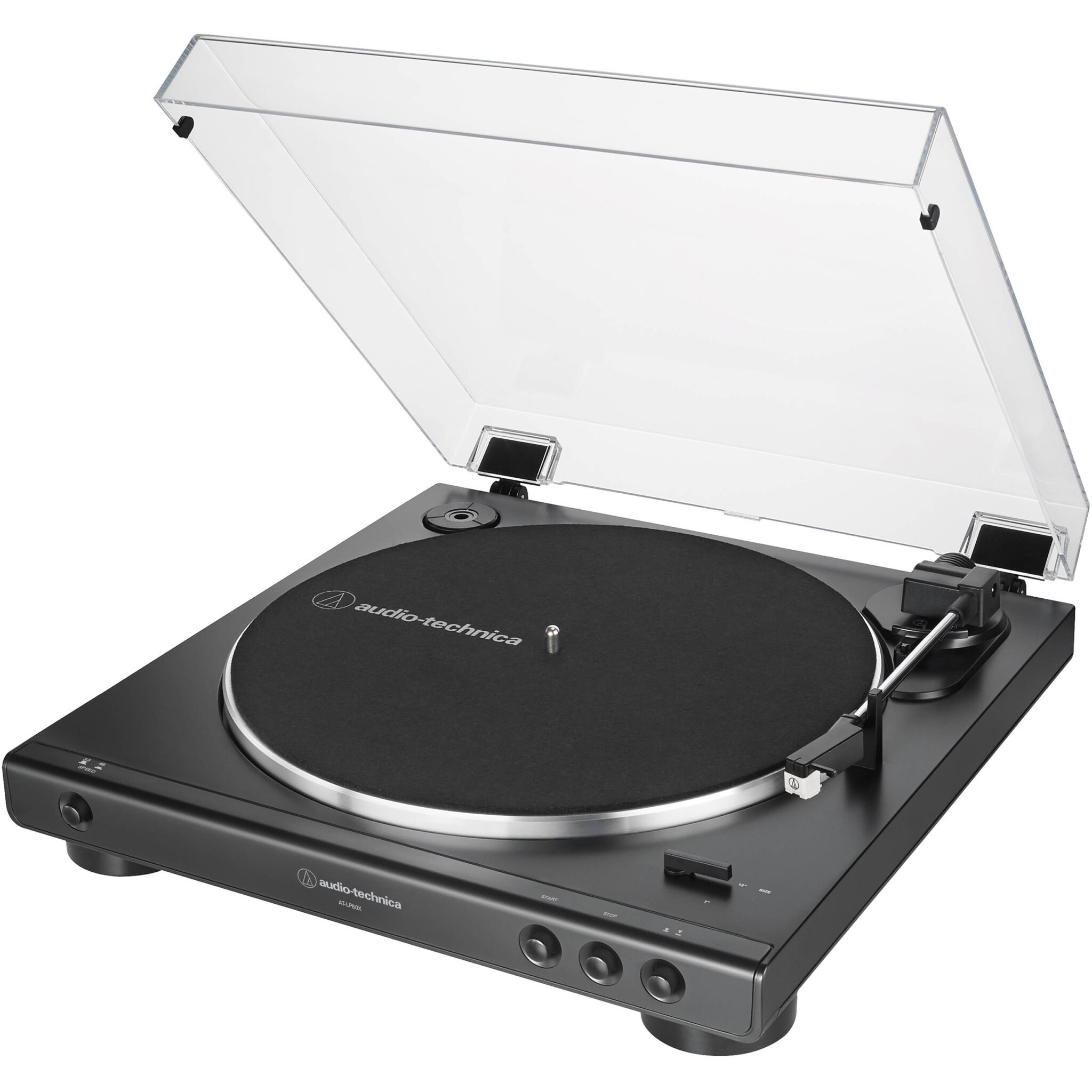 af901cfd53d1e33ff6aebf172d104207.jpg Tocadiscos estéreo Audio-Technica AT-LP60X (negro) - Imagen 1