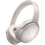 Bose QuietComfort Auriculares inalámbricos supraaurales con cancelación activa de ruido (humo blanco)