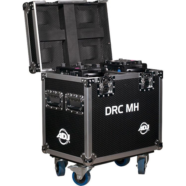 af9f25892756cb1fee6542fc8be13990-2.jpg American DJ Dual Road Case for Focus Spot 3Z, 4Z, or Vizi Beam RXONE (Black) - Imagen 1