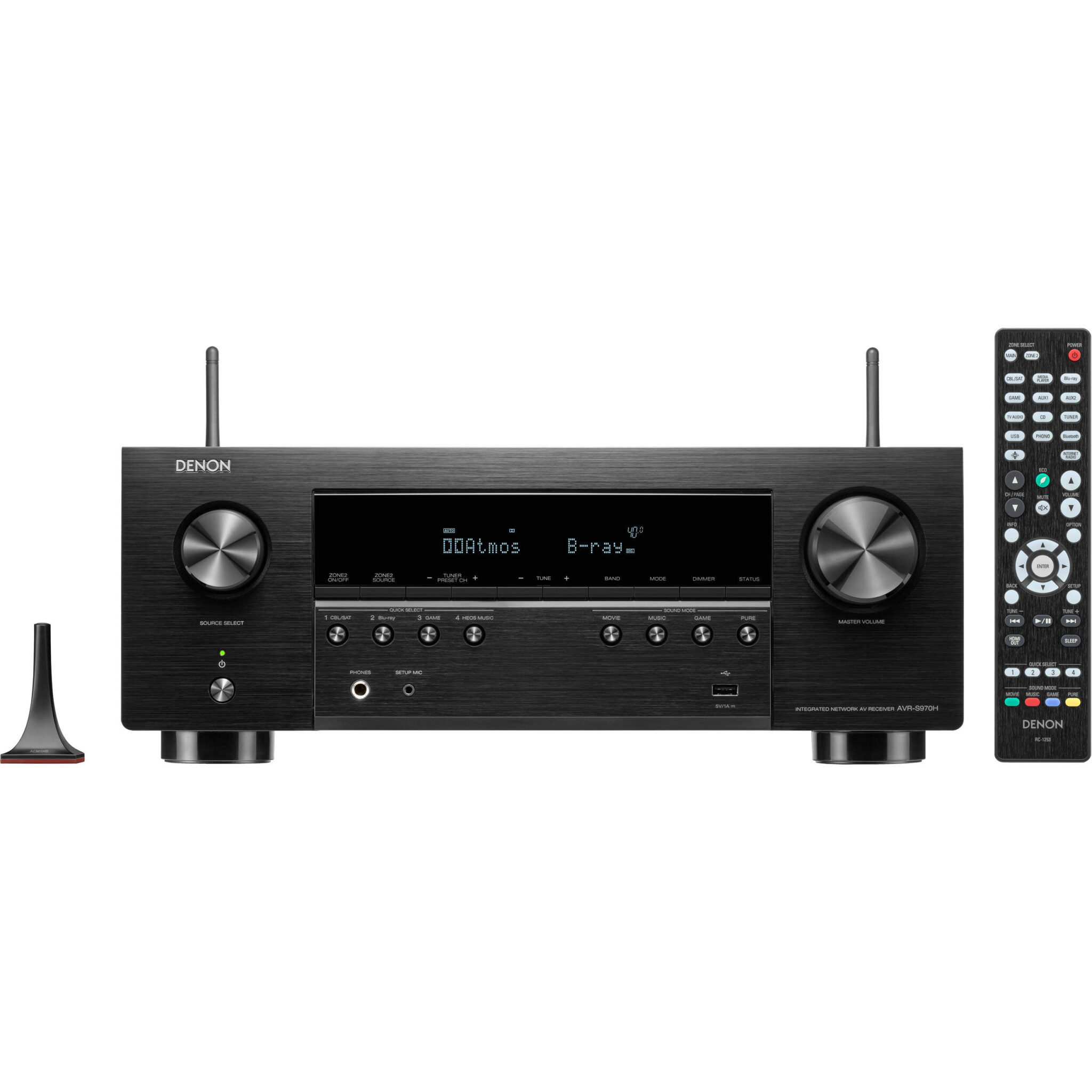 b03a93903e084f779318ab3de2abafb4.jpg Receptor A/V de red de 7,2 canales Denon AVR-S970H - Imagen 1