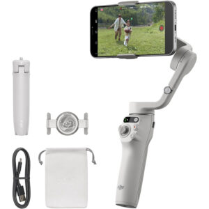 Gimbal para teléfono inteligente DJI Osmo Mobile 6 (gris platino)