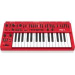 Behringer MS-1 MK II Sintetizador analógico con kit de interpretación en vivo (rojo) - Imagen 2