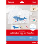Transferencias termoadhesivas de tela ligera Canon (paquete de 5)
