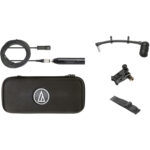Audio-Technica ATM350U Micrófono de condensador cardioide para instrumentos con sistema de montaje universal con clip (cuello de cisne de 5") - Imagen 2