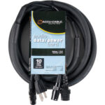 American DJ Audio Signal and Power Cord Combo (10')