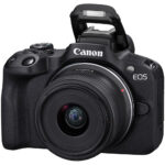 Canon EOS R50 Mirrorless Camera with 18-45mm and 55-210mm Lenses and Basic Bundle (Black) - Imagen 9