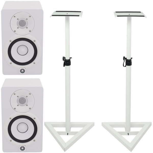 b244ecaa3e14fd0b76d0e148b81fcc7d.jpg Yamaha HS 5 W Stand Set - Imagen 1