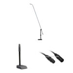 Audix MB5050 MicroBoom System Kit de micrófono condensador de cuello de cisne de 50" (negro, cardioide)