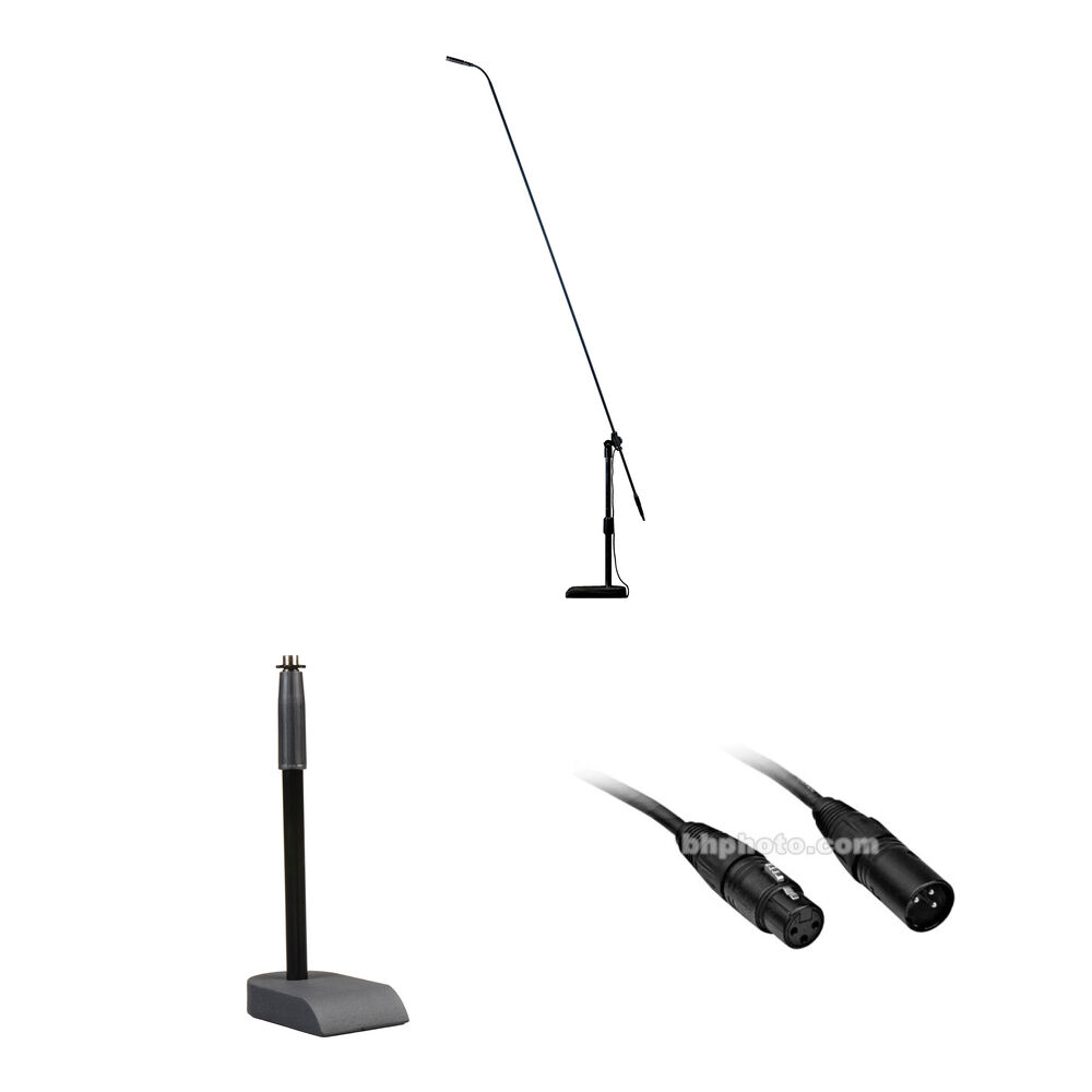 b32624a18d294cb473fcb9dc851b0337.jpg Audix MB5050 MicroBoom System Kit de micrófono condensador de cuello de cisne de 50" (negro, cardioide) - Imagen 1