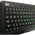 Adesso SlimTouch 120 Teclado multimedia compacto iluminado de 3 colores - Imagen 6
