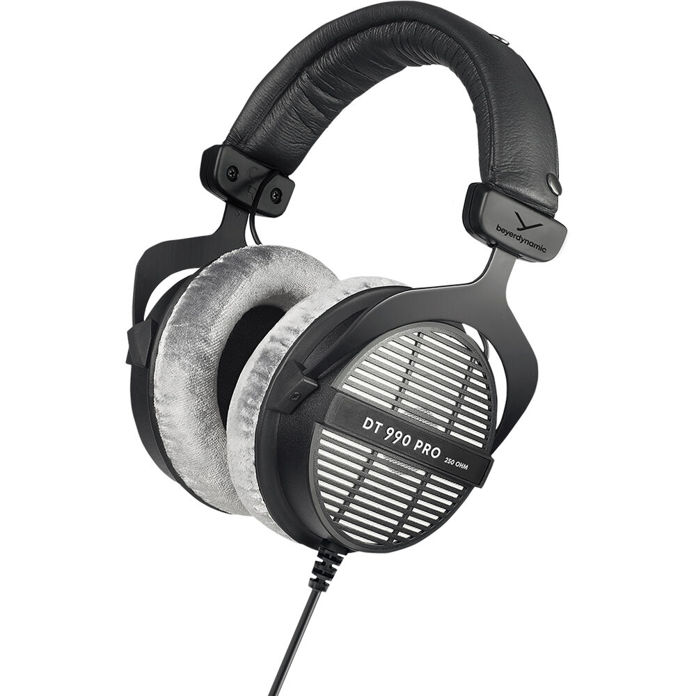 b3d5e31be274174b5e705d2b0a7fdb6a.jpg Beyerdynamic DT 990 PRO Auriculares de estudio supraaurales abiertos (negro y gris) - Imagen 1