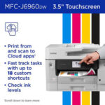 Brother MFC-J6960DW INKvestment 6560 Wireless Color Inkjet All-in-One Printer - Imagen 7