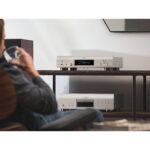 Denon DNP-2000NE Transmisor de audio DAC de alta resolución con HEOS (plateado) - Imagen 7