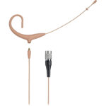 Audio-Technica BP892xCW-TH Auricular omnidireccional y cable desmontable con conector cW (Beige)