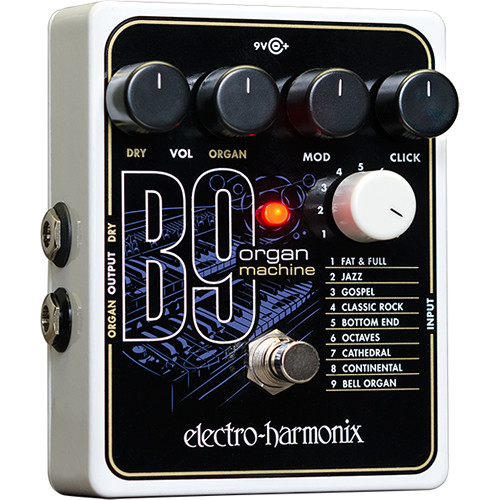 b4d240df2384c268beafcc089d685e18.jpg Pedal de máquina de órgano Electro-Harmonix B9 - Imagen 1